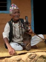 Mohan Gandharba, village musician and shaman