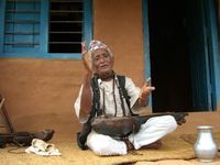 Mohan Gandharba, village musician and shaman