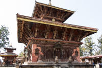 temple in Kathmandu Valley, Nepal