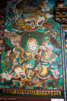 Temple art at Buddhist temple