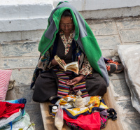 in the Boudha area, Kathmandu, Nepal