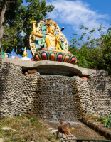 at The Monkey Temple, Syambunath
