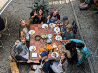 Optional cooking class is very popular