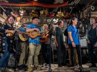 Some of our clients making friends through music